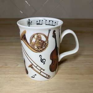 Roy Kirkham Concert Mug Fine Bone China Musical Instruments  England 2007
